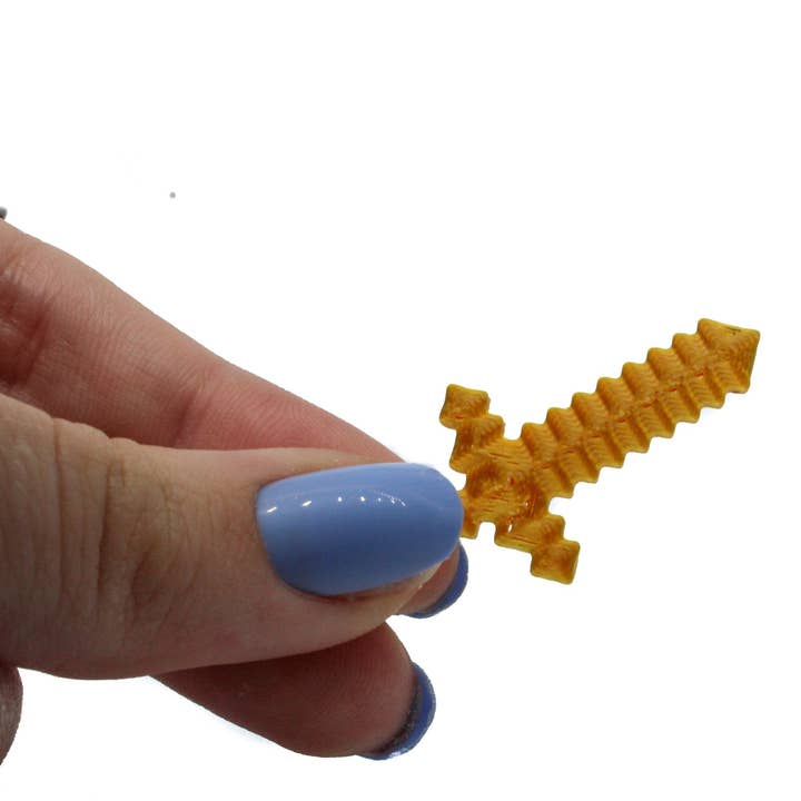 Clever Contraptions - Wholesale Jewellery set - Set of Each of the 5 Minecraft Tools in Your Choice of Material6