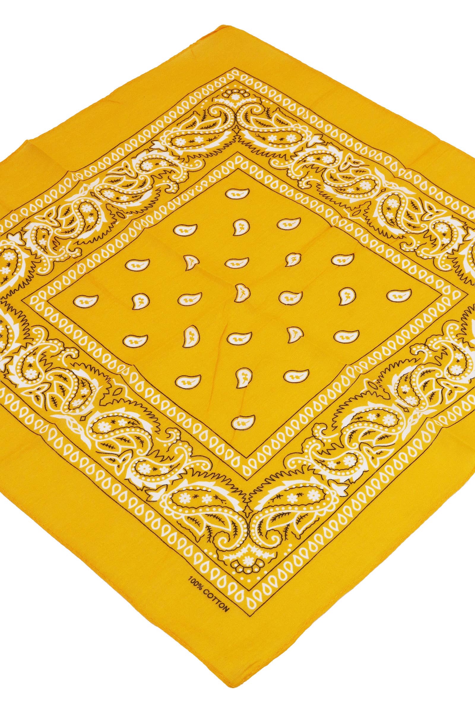 Cap Zone – Engroshandel Bandana - Dame – Klassisk firkantet bandana i bomuld med paisleyprint41