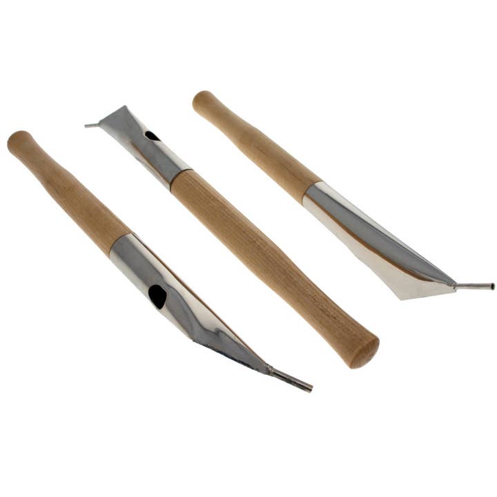 BestPysanky - Wholesale Craft Tool - Set of 3 Tjanting Tool Hot Wax Pens for Batik Method Fabrics Decoration