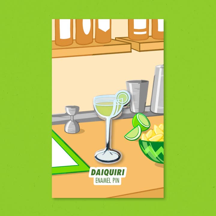 Klassieke Daiquiri-cocktailpin voor wholesale door Cocktail Critters