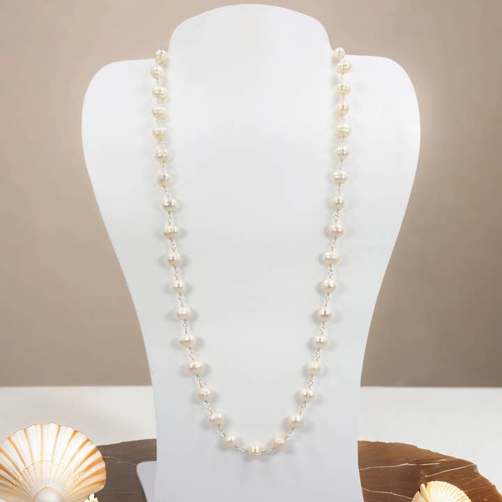 Collana di perle coltivate d'acqua dolce per la vendita all'ingrosso da parte di IST Jewelry