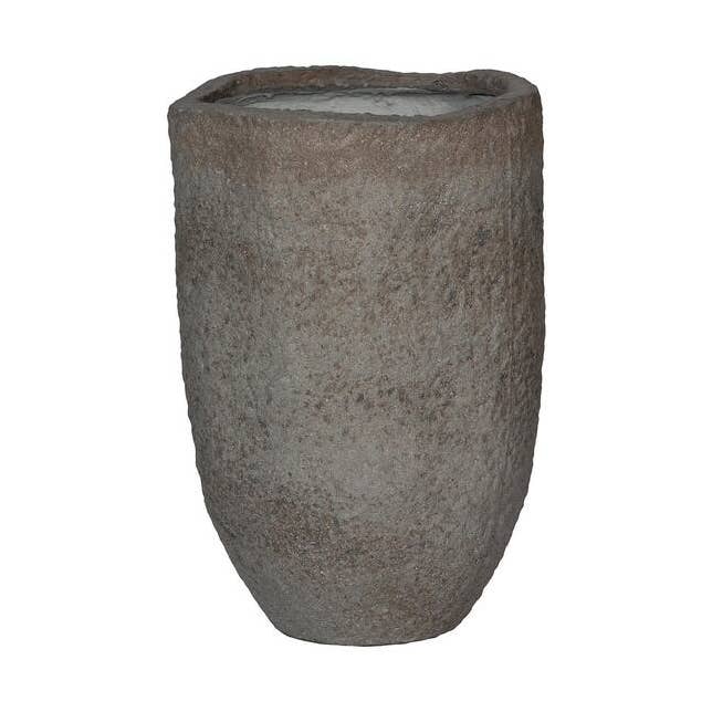 Mt. Hayes S - Gris diorite - L 14,96 po x l 14,96 po x H 22,05 po pour la vente par Pottery Pots