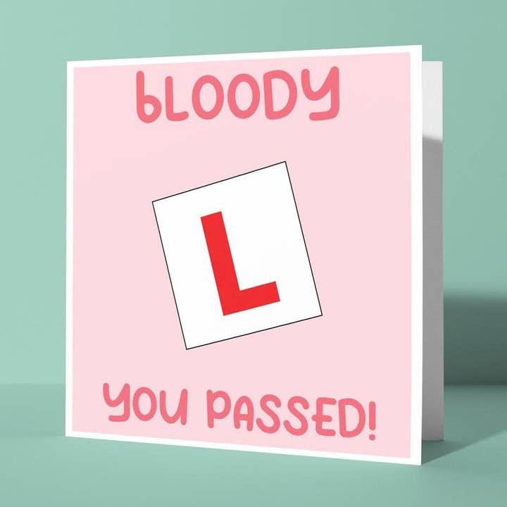 Caramba, Passaste - Parabéns por Passares no Exame de Condução por atacado de Peacock Printing