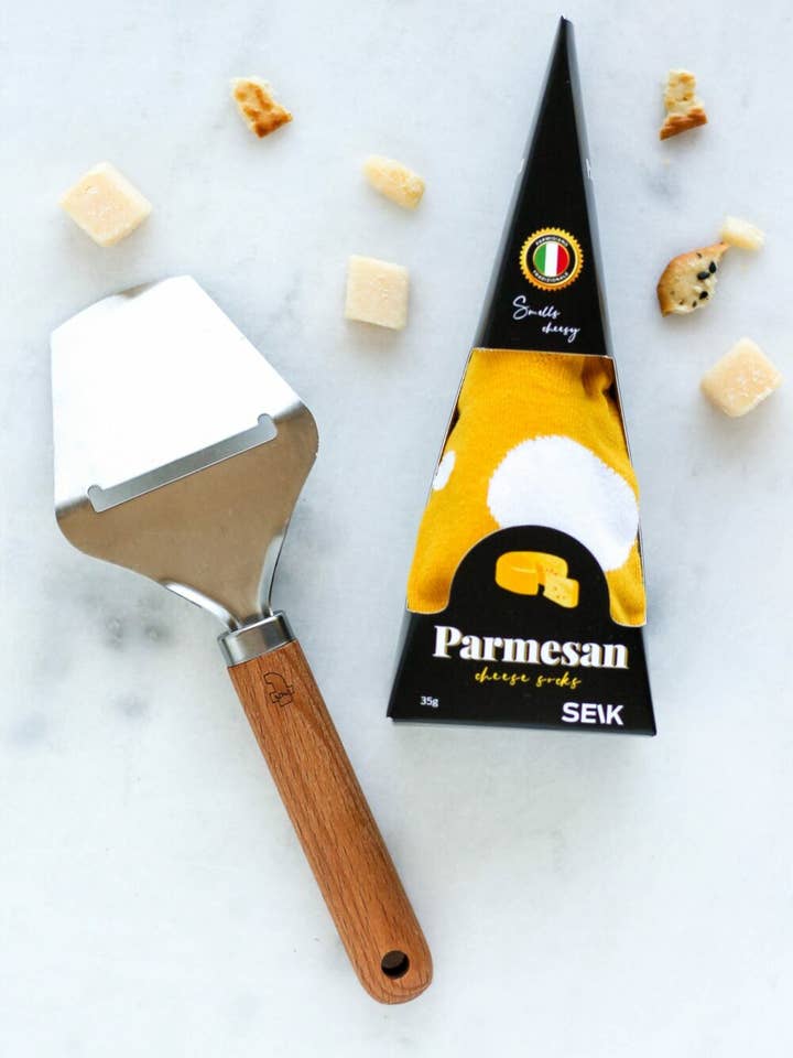 Parmesan Cheese Socks (size 35-40) for wholesale by SEIK