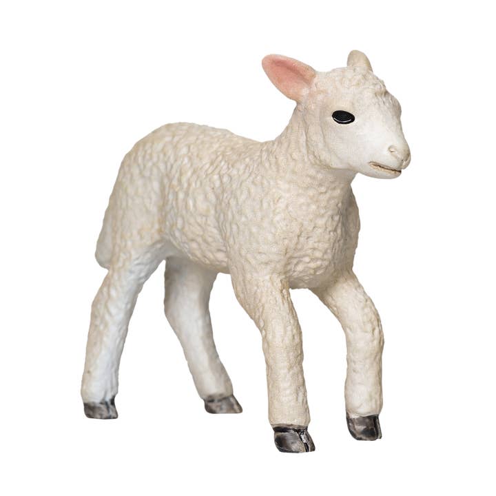 Mojo Romney Sheep Lamb Running Animal Figurine for wholesale by Mojo