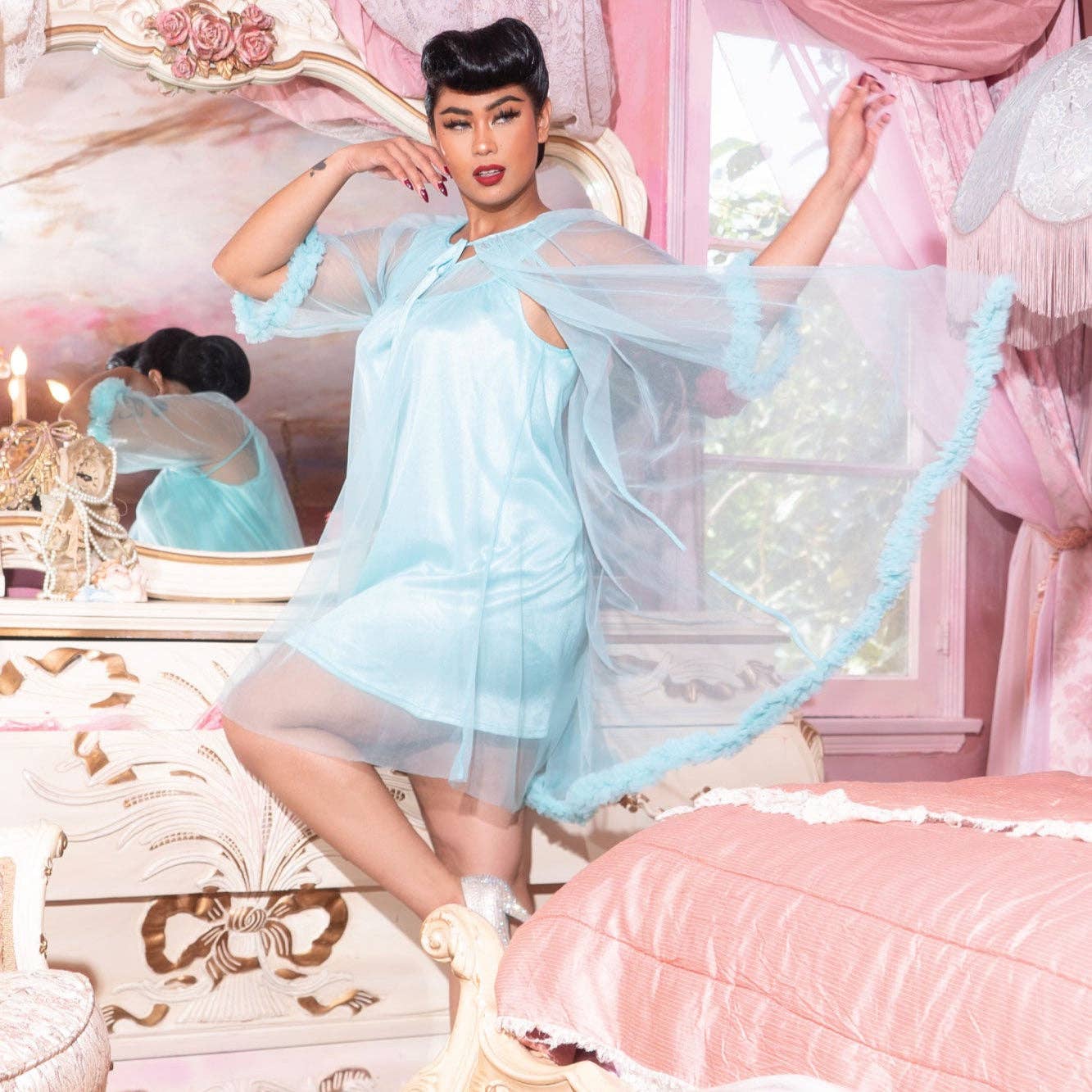 Tatyana Clothing - Wholesale Nightgown - Women's - Pillow Talk Nightgown Set21