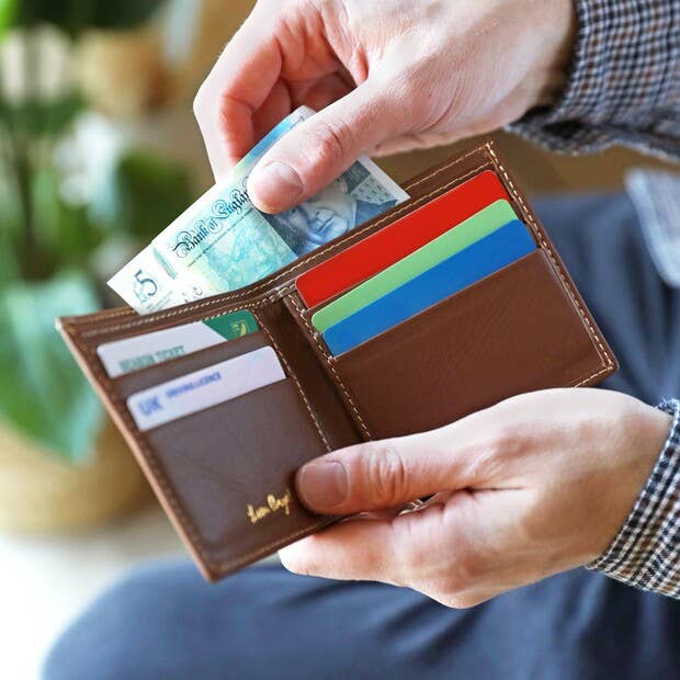 Lisa Angel – wholesale Wallet - Men’s – Men's Leather Wallet in Tan3