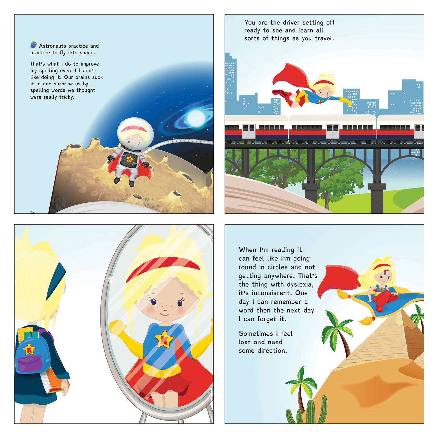 Butterfly Publishing - Wholesale Early Reader Book (6-8) - I'm a Dyslexic Superhero (Hardcover)3