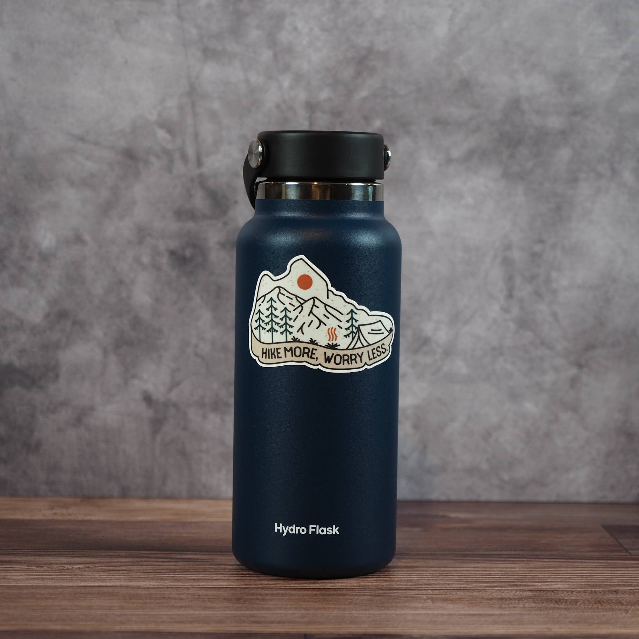 Sentinel Supply - Vente Autocollant - Autocollant Hike More, Worry Less2