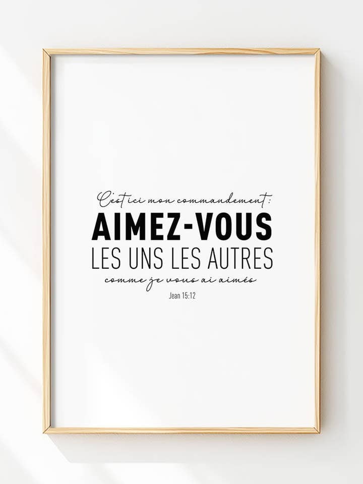 Juan 15:12 - Muestra Espiritual para venta al por mayor de MokaMouse