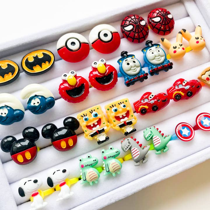 Shantiques Mini Creations - Wholesale Jewelry Set - Kids Rings - Boy Styles9