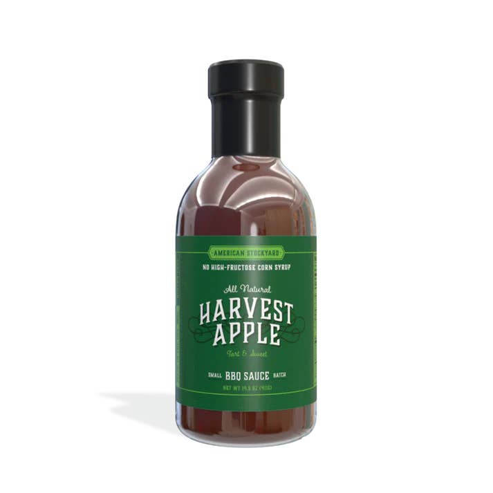 Spicin Foods - Vente Sauces barbecue - Sauce BBQ Harvest Apple d’American Stockyard