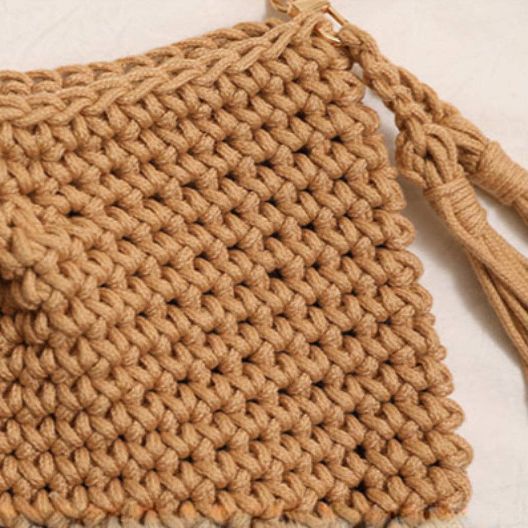 Funkyrel® Atzbranding Limited - Wholesale Crossbody Bag - Women's - Cosbai - Classic Soft Crochet Sling Bag - Color Available10