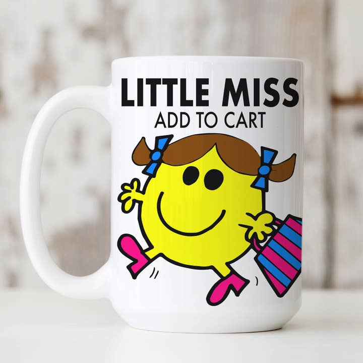 Love Letters – wholesale Coffee mug – LITTLE MISS "Add To Cart" mug