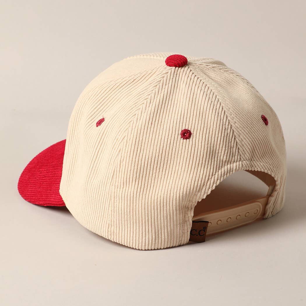 Fashion City - Wholesale Trucker Hat - Unisex - American Honey Corduroy Trucker Baseball Cap4