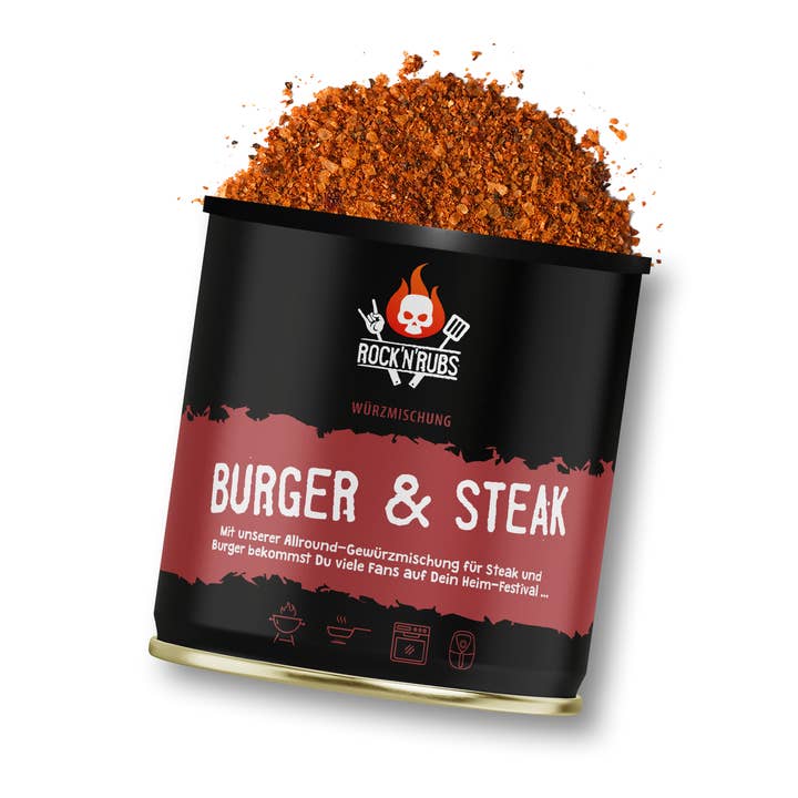 Burger & Steak pour la vente par Rock'n'Rubs