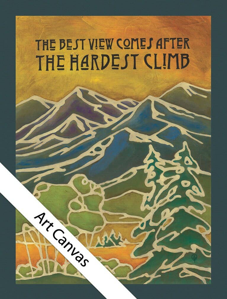 The Bungalow Craft - Wholesale Art Print - Hardest Climb2