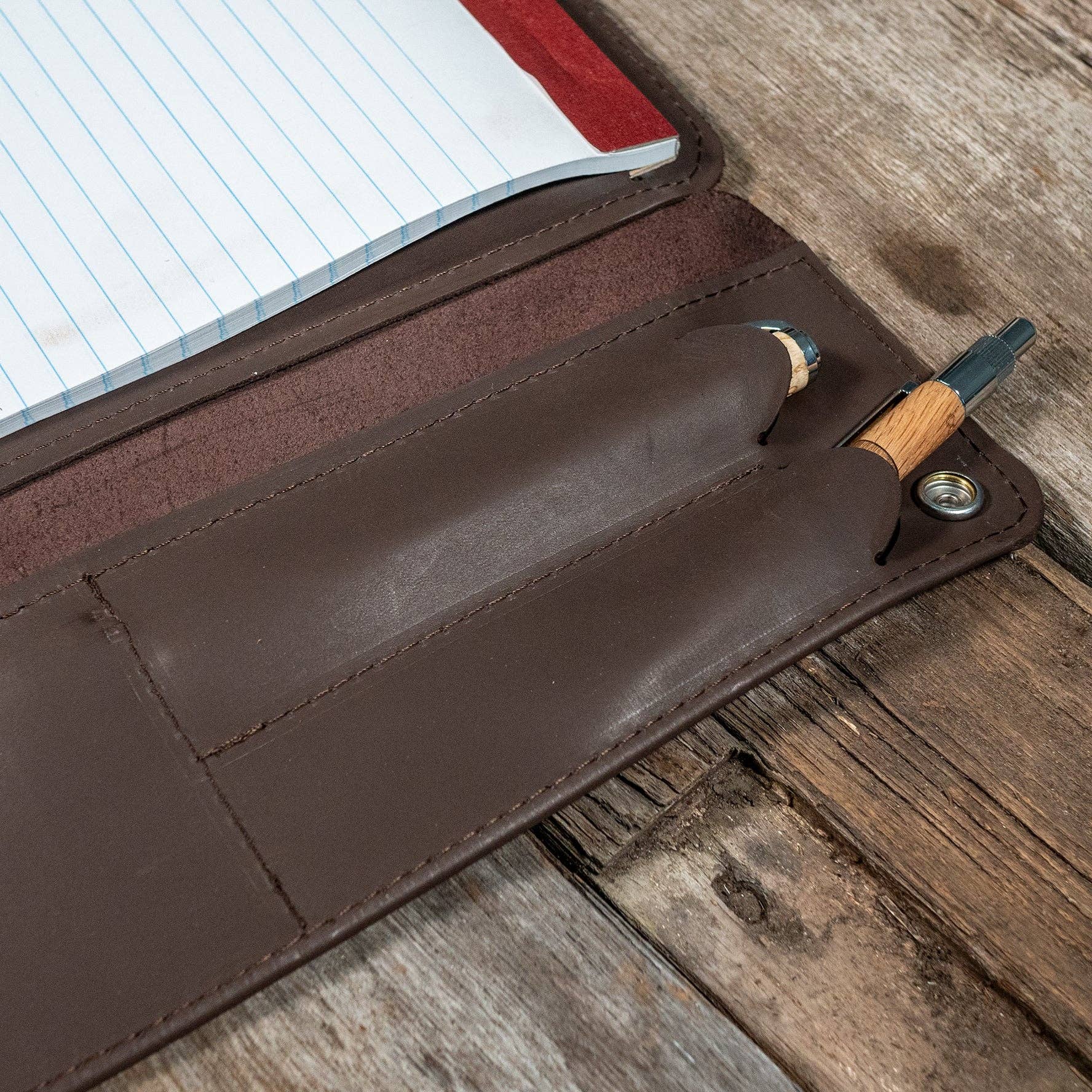 Allegory Handcrafted Goods - Wholesale Laptop/Tablet Case - Unisex - Walker Legal Portfolio | Leather Padfolio & Laptop Case for Legal Pads9