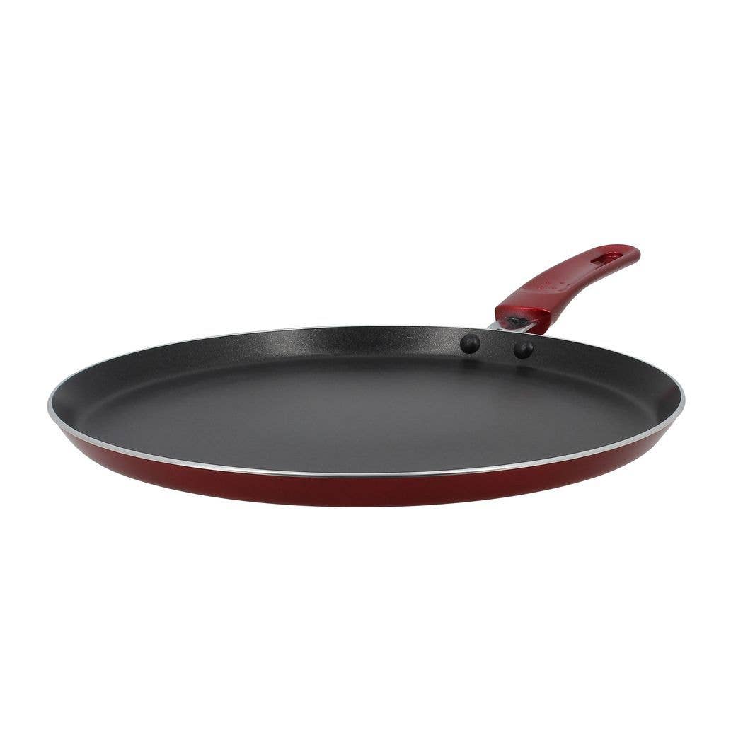 Menastyl - Wholesale Pan - CERISE 25cm aluminum crepe pan - induction compatible3