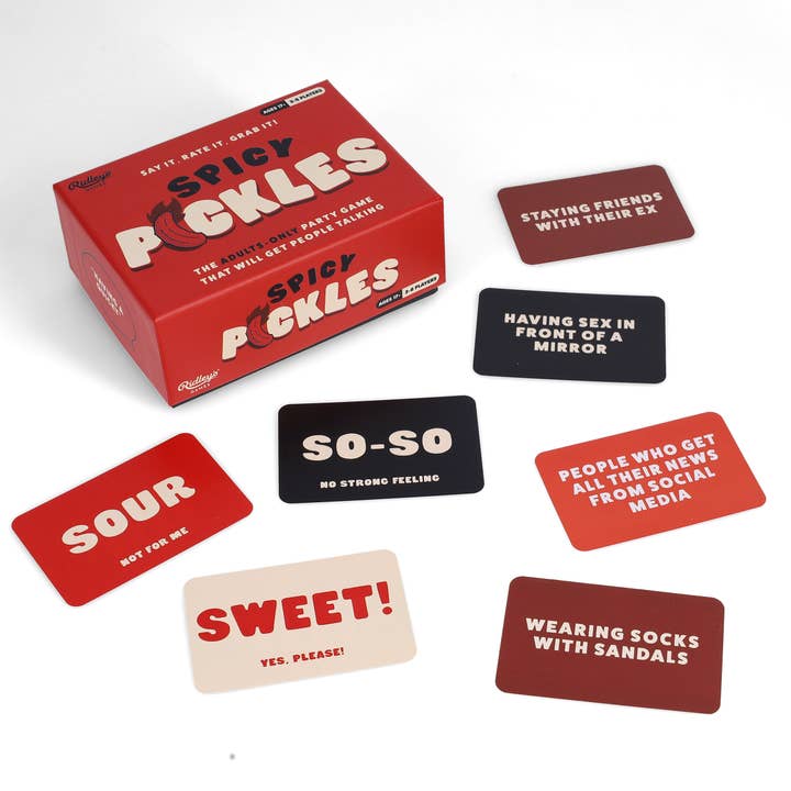 Chronicle Books - Wholesale Card Game - Spicy Pickles5