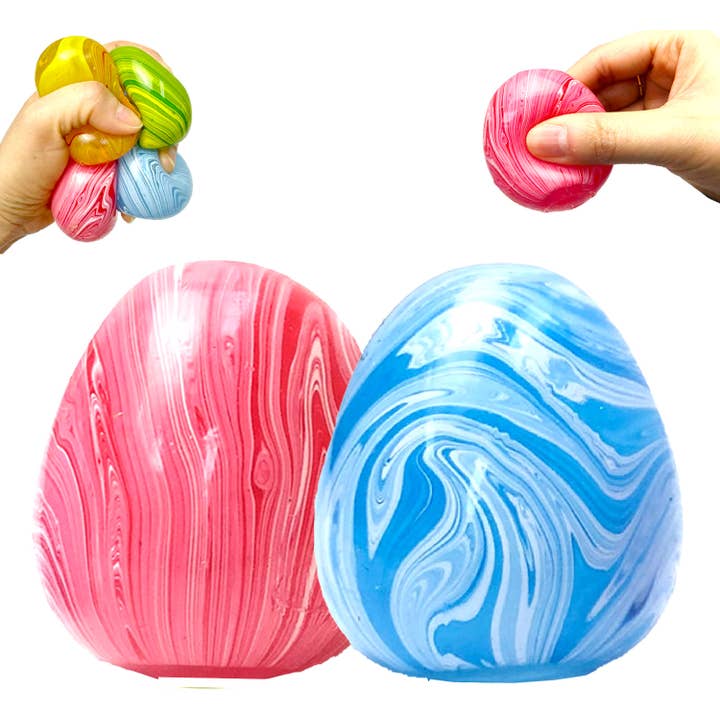 Easter Egg Squishy Toys - 12 Pcs for wholesale by Tiny Mills