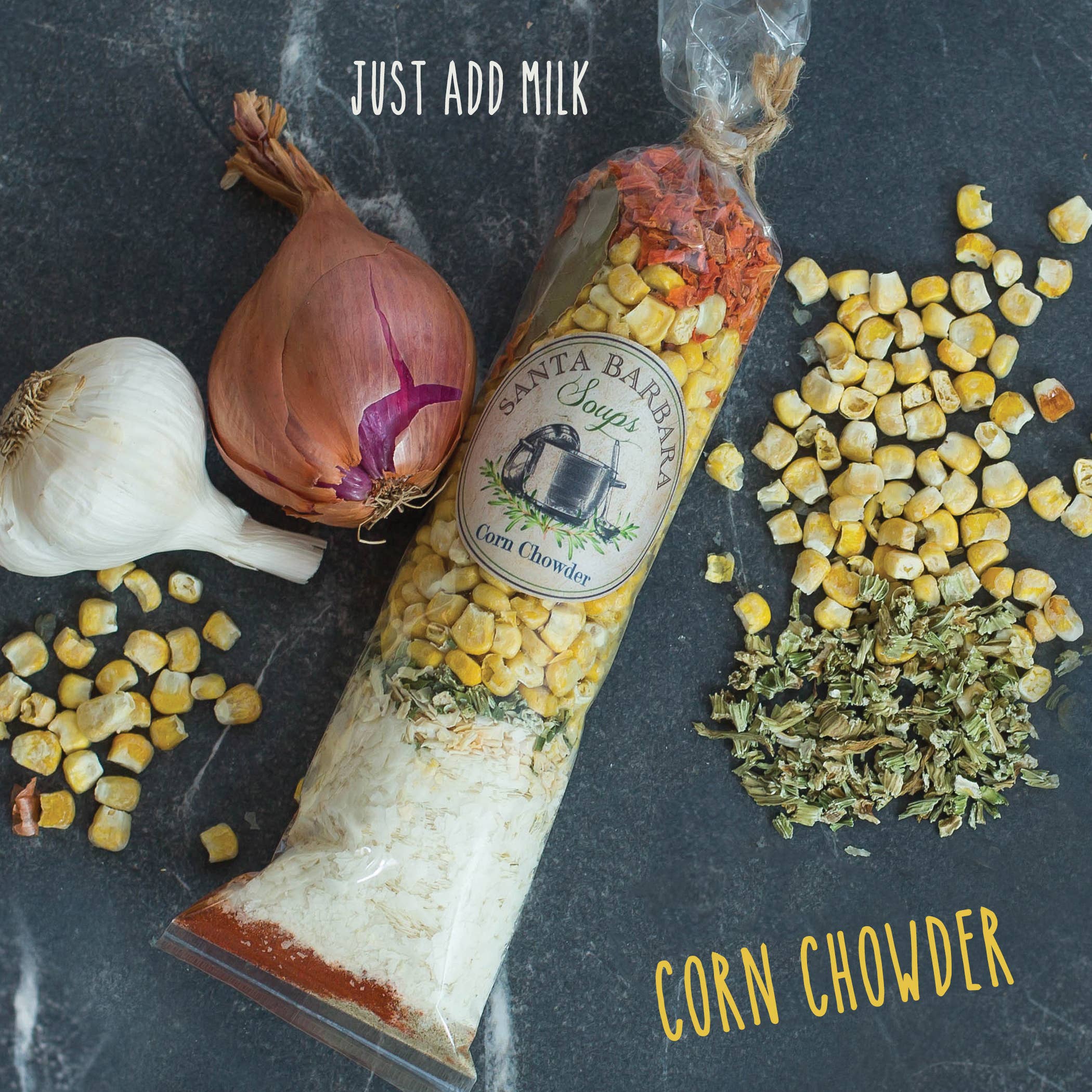 Santa Barbara Soups - Wholesale Soup - Corn Chowder2