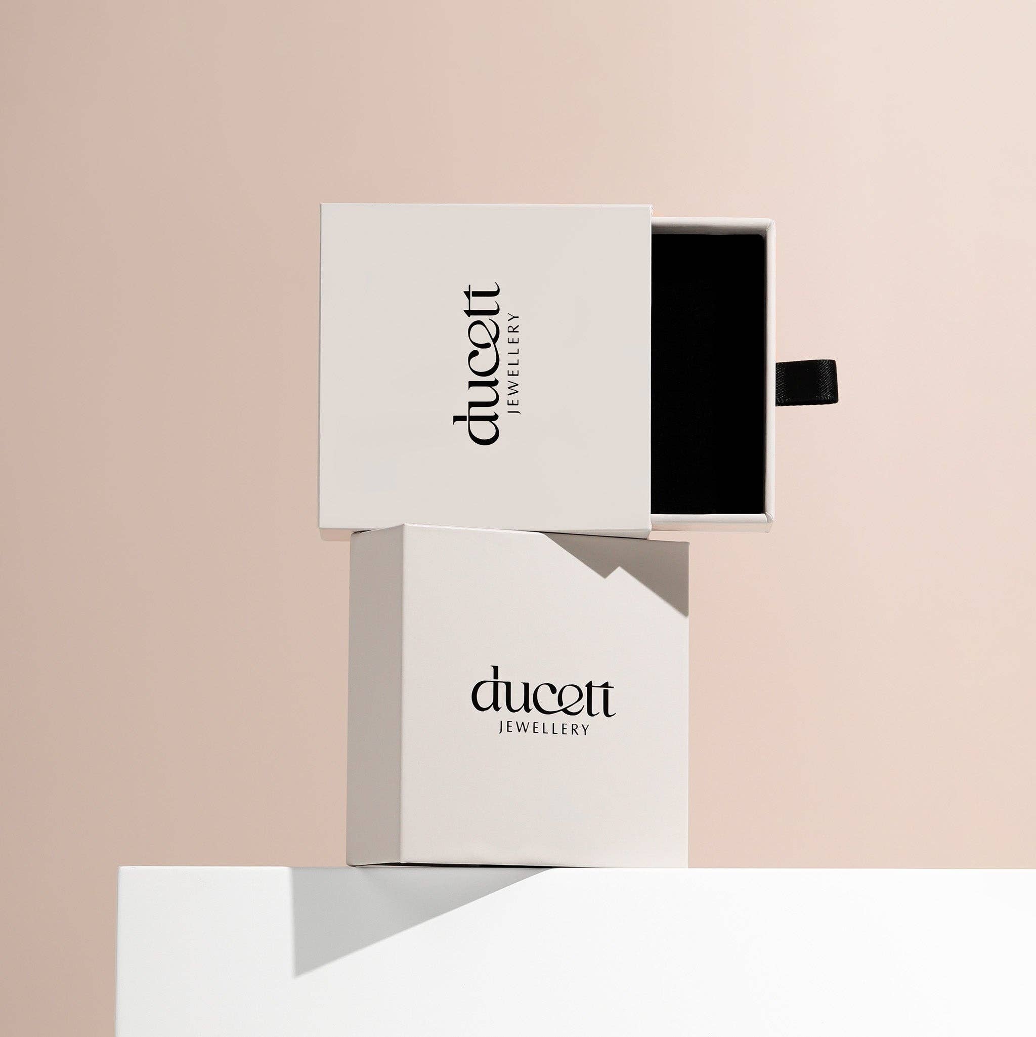 DUCETT - Vendita all'ingrosso Collane con medaglione - Ciondolo scintillante argento6