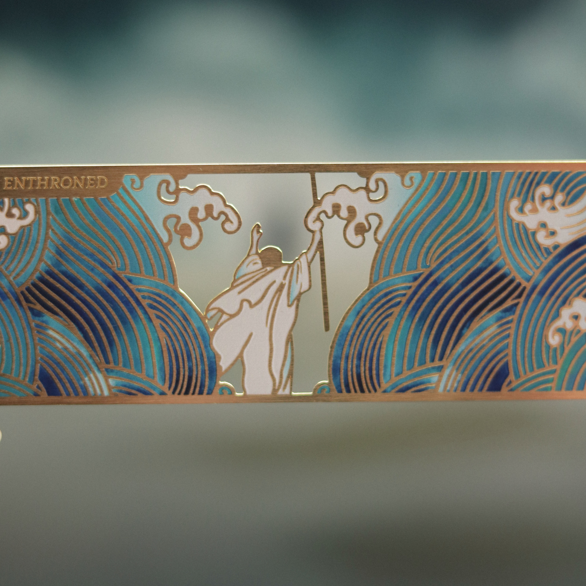 LuminaSalina – wholesale Bookmark – Parting of the Red Sea - Hollowed Metal Bookmark Christian Gift Jesus Christ5