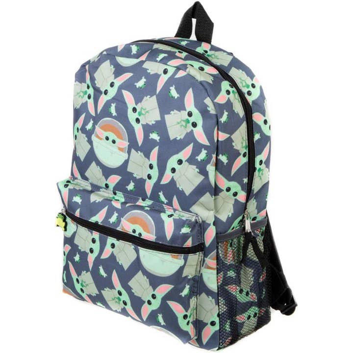 Square Deal Recordings & Supplies - Wholesale Backpack - Unisex - Backpack - Star Wars - The Child, All Over Print Design