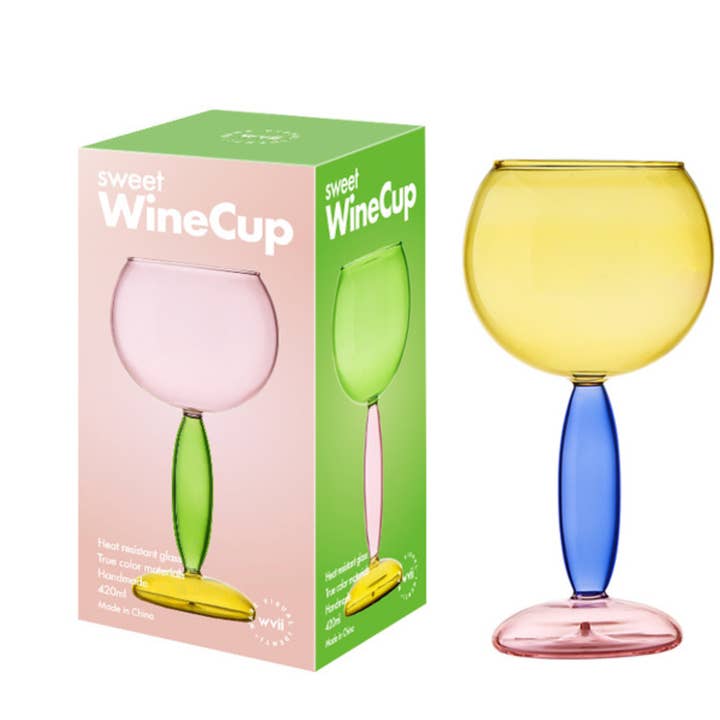 IVORE.GROUP - Wholesale Wine Glass - Colored Glass Wine Cup / Decanter