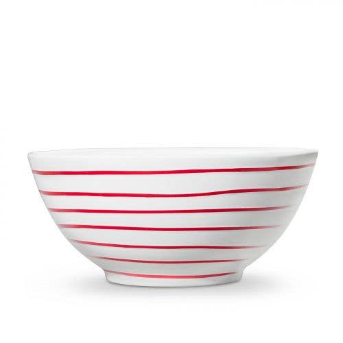 Flamed red, bowl (diameter 23 cm) for wholesale by Gmundner Keramik Handels GmbH