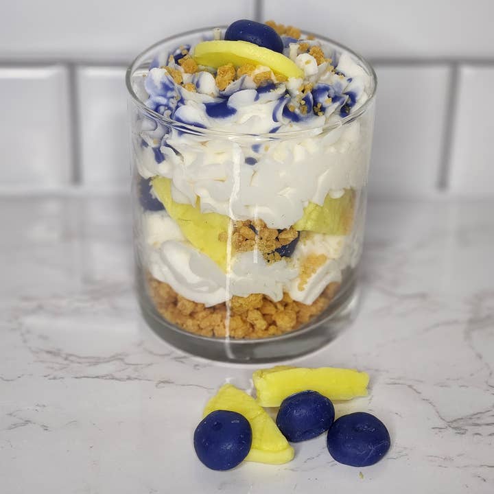 Triple C Candle Company - Wholesale Novelty Candle - Lemon Berry Twist Dessert Shooter6