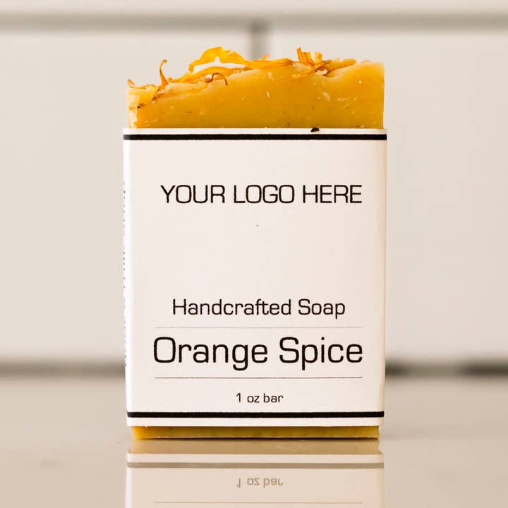 Private Label Goats Milk Soap Style 1 - 1 oz SAMPLE SIZE for wholesale by Old Factory Soap + Parousia Perfumes