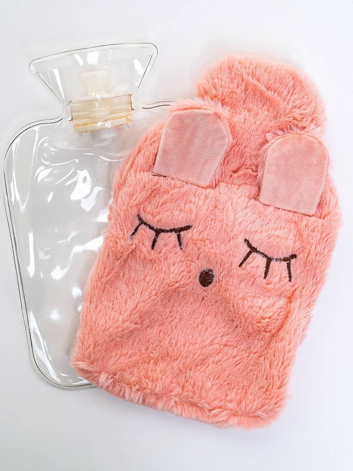 Hot Water Bottle and Plush Bunny Cover for wholesale by Eco Period