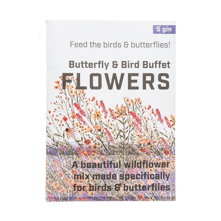 Paquete de Semillas de Flores - Buffet para Mariposas y Pájaros para venta al por mayor de Hollow Tree Honey