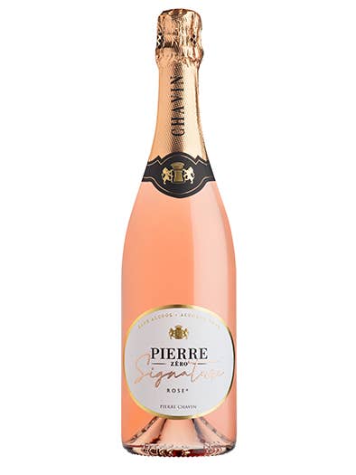 Alcohol-free wine - Pierre zero signature efferv rosé 0% Organic for wholesale by PIERRE CHAVIN