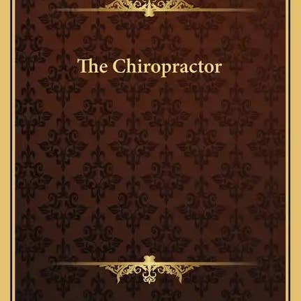 Books by splitShops - Wholesale Medical Health Book - The Chiropractor - Hardcover