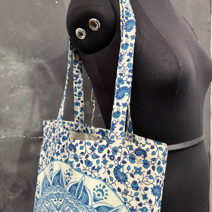 GYPSY STUDIO - Wholesale Tote bag – Women's - Bohemian Spirit Mandala Bag Print Cotton Bag shopping bag 3