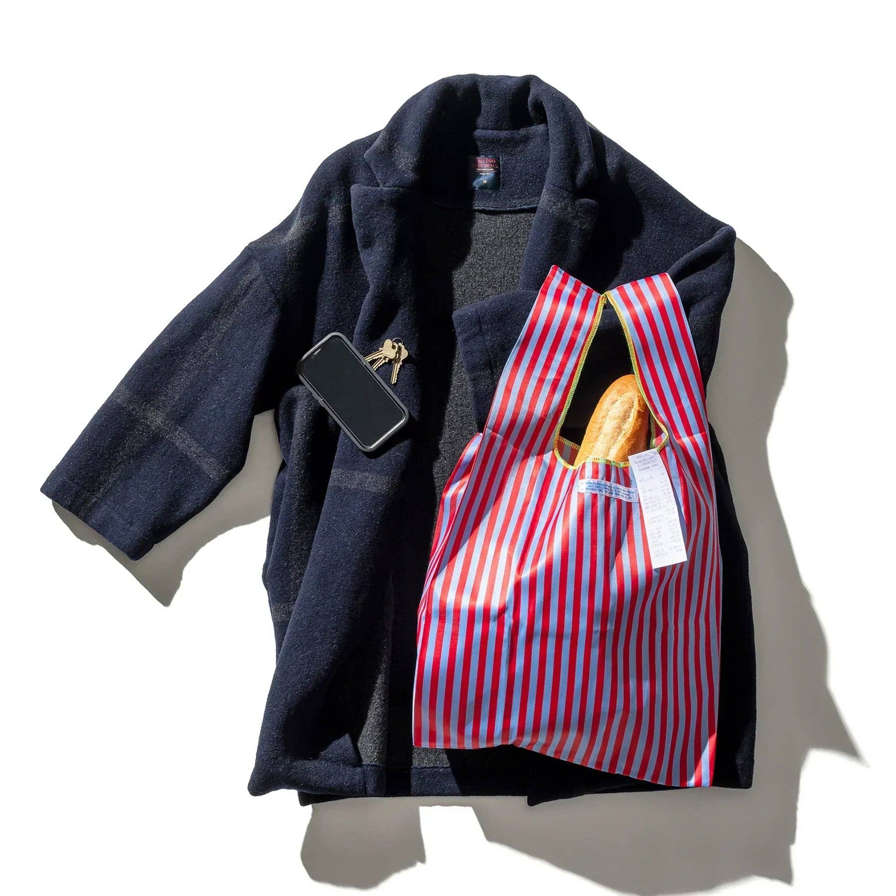 Puebco - Wholesale Grocery/Shopping Bag - School Tie Fabric Bag15