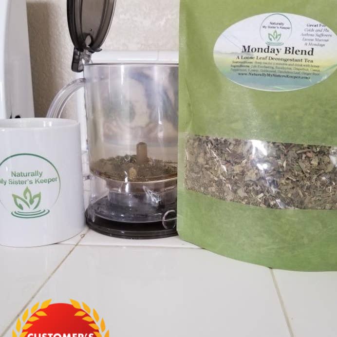 Naturally My Sister’s Keeper - Wholesale Loose Tea - Monday Tea Blend (Decongestant)