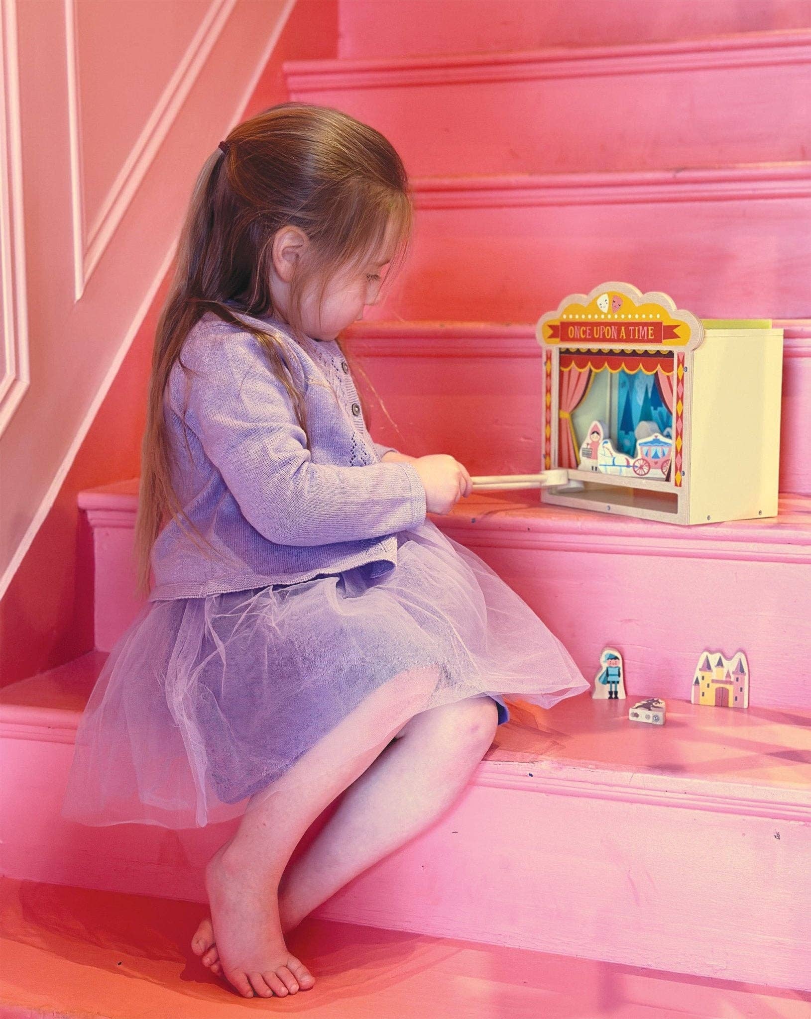 Mentari Toys - Wholesale Wood Toy - Kids - Wooden Tabletop Theatre8