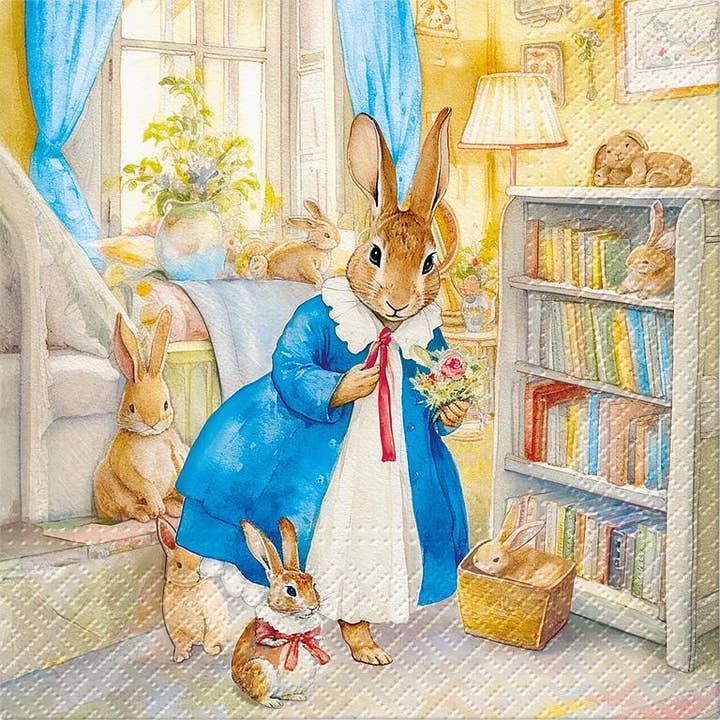 Stora mysiga hemservetter - 20-pack för wholesale av Abbott