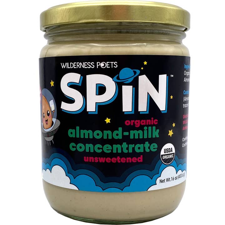 Wilderness Poets - Vente Boisson végétale - SpIN : concentré de lait d'amande biologique (non sucré)