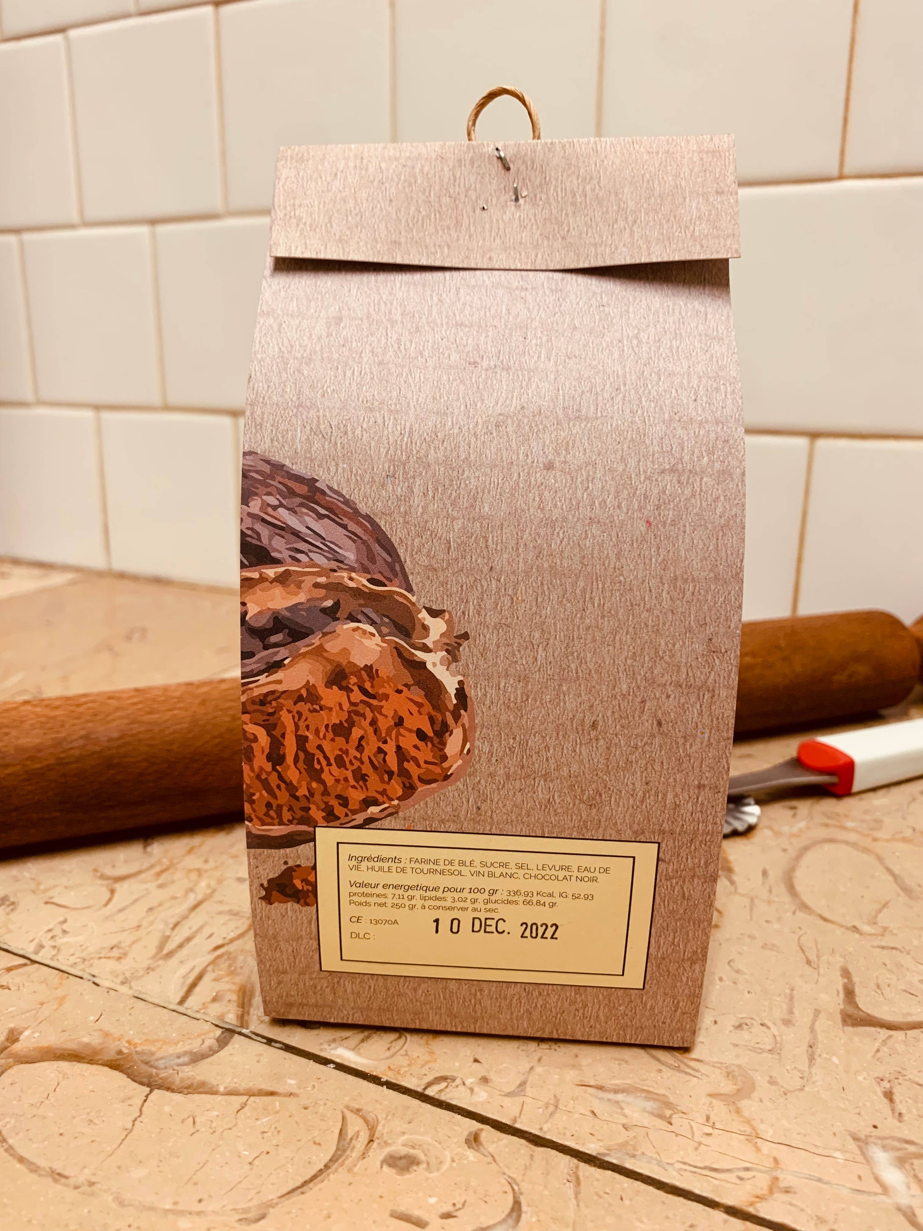 biscuiterie  saravelli – Engroshandel Cookie – cuggiulelle saravelli med mørk chokolade1