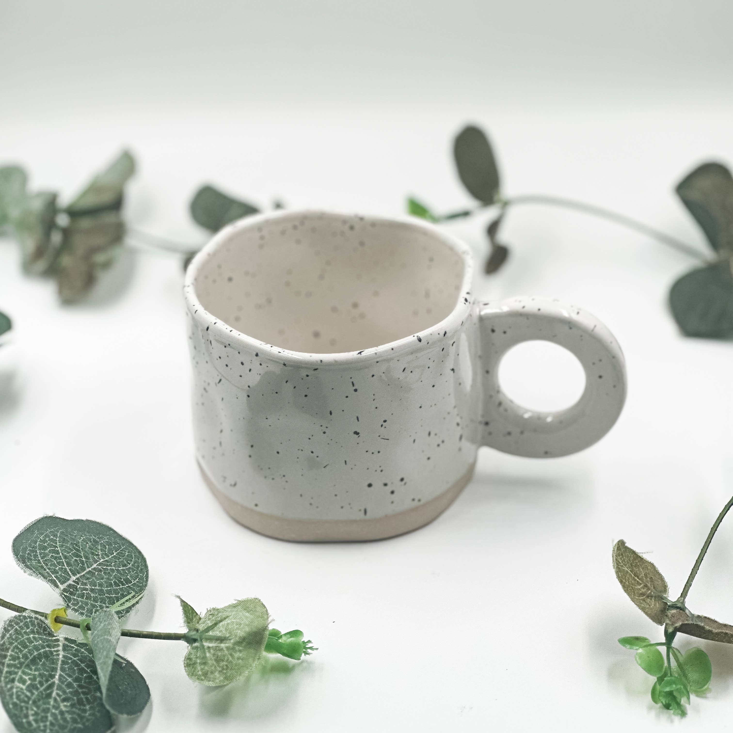 Chow's Stories - Wholesale Coffee Mug - Speckled pastel ceramic mug, Speckle handmade mug2