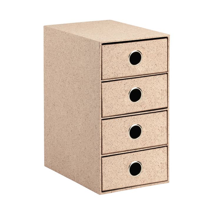 S.O.H.O. Cacao - Boîte à tiroirs 4 compartiments pour la vente par Rössler Papier