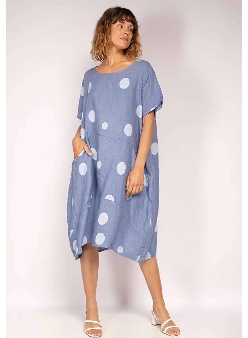 LINEN & COTTON HOUSE - Wholesale Dress - Women's - LINEN DRESS. 17600 SPRING SUMMER CLOTHING55