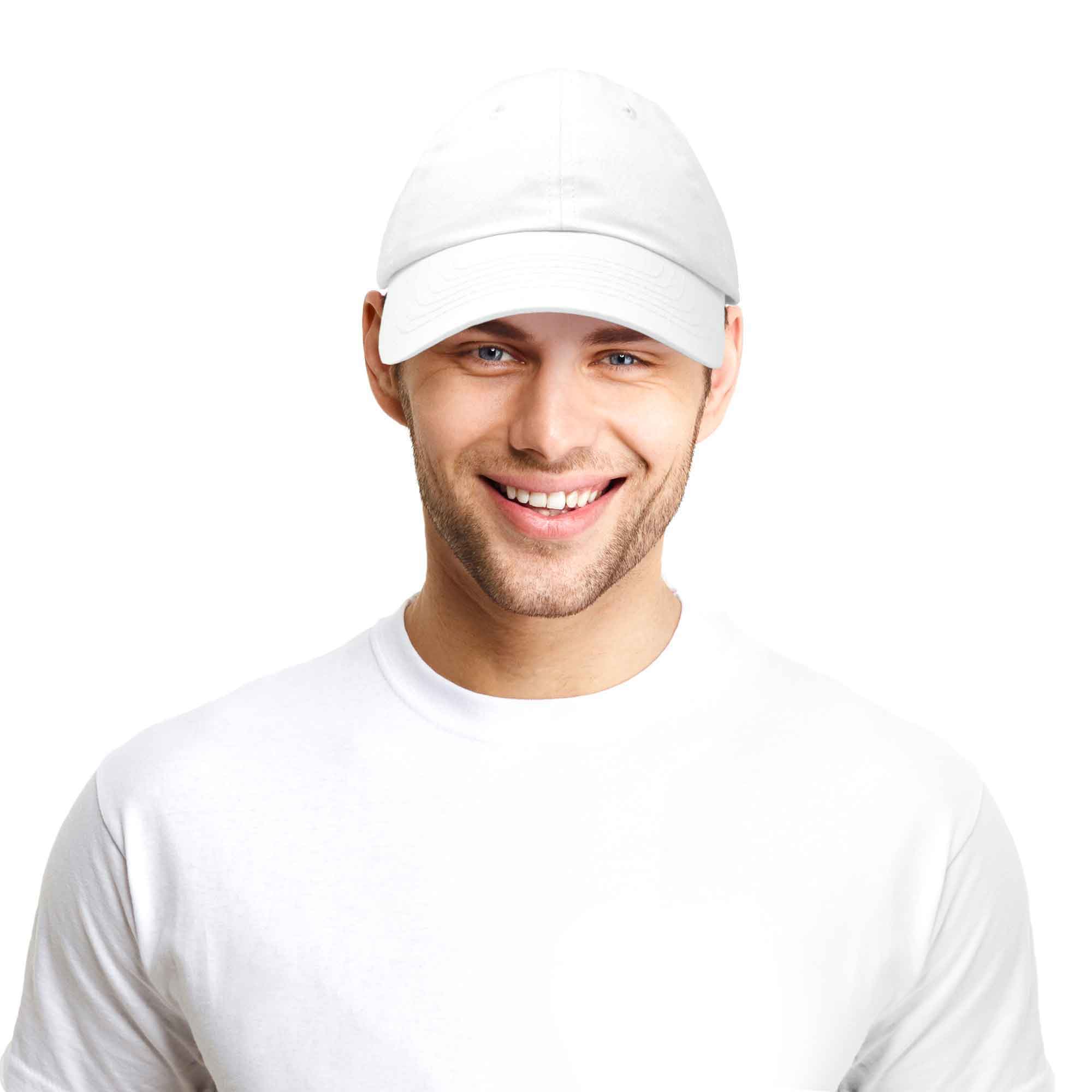Dalix - Wholesale Baseball Cap - Unisex - DALIX Unisex Unstructured Cotton Cap Adjustable Plain Hat138