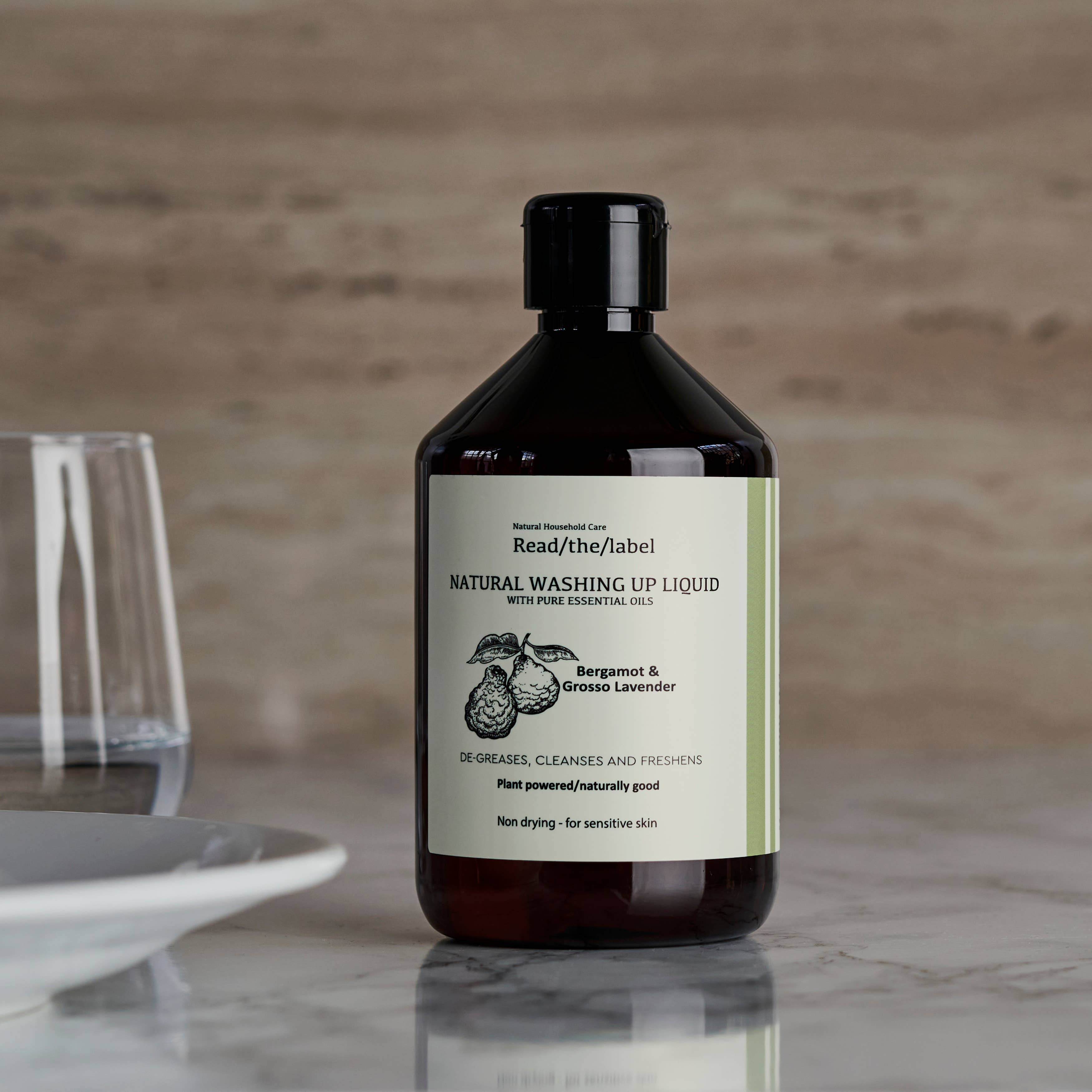 readthelabellondon - Wholesale Dish Soap - Bergamot and Grosso Lavender Washing up Liquid 500ml2