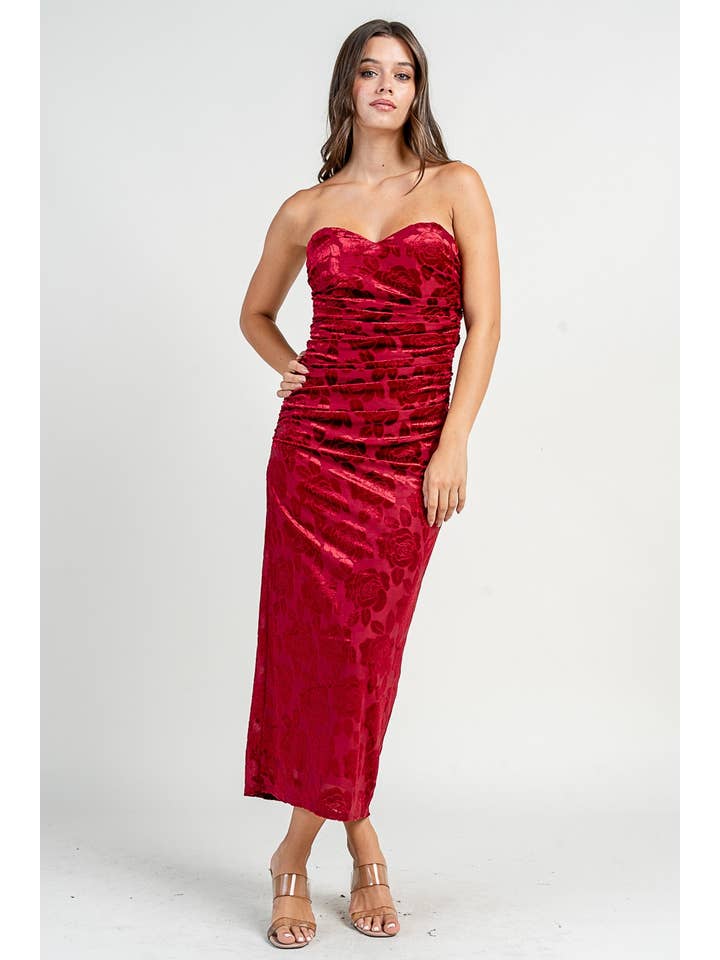 BEIVY & COLLABO – wholesale Dress – Women's – CD30627S / SWEETHEART S/L MIDI DRESS8